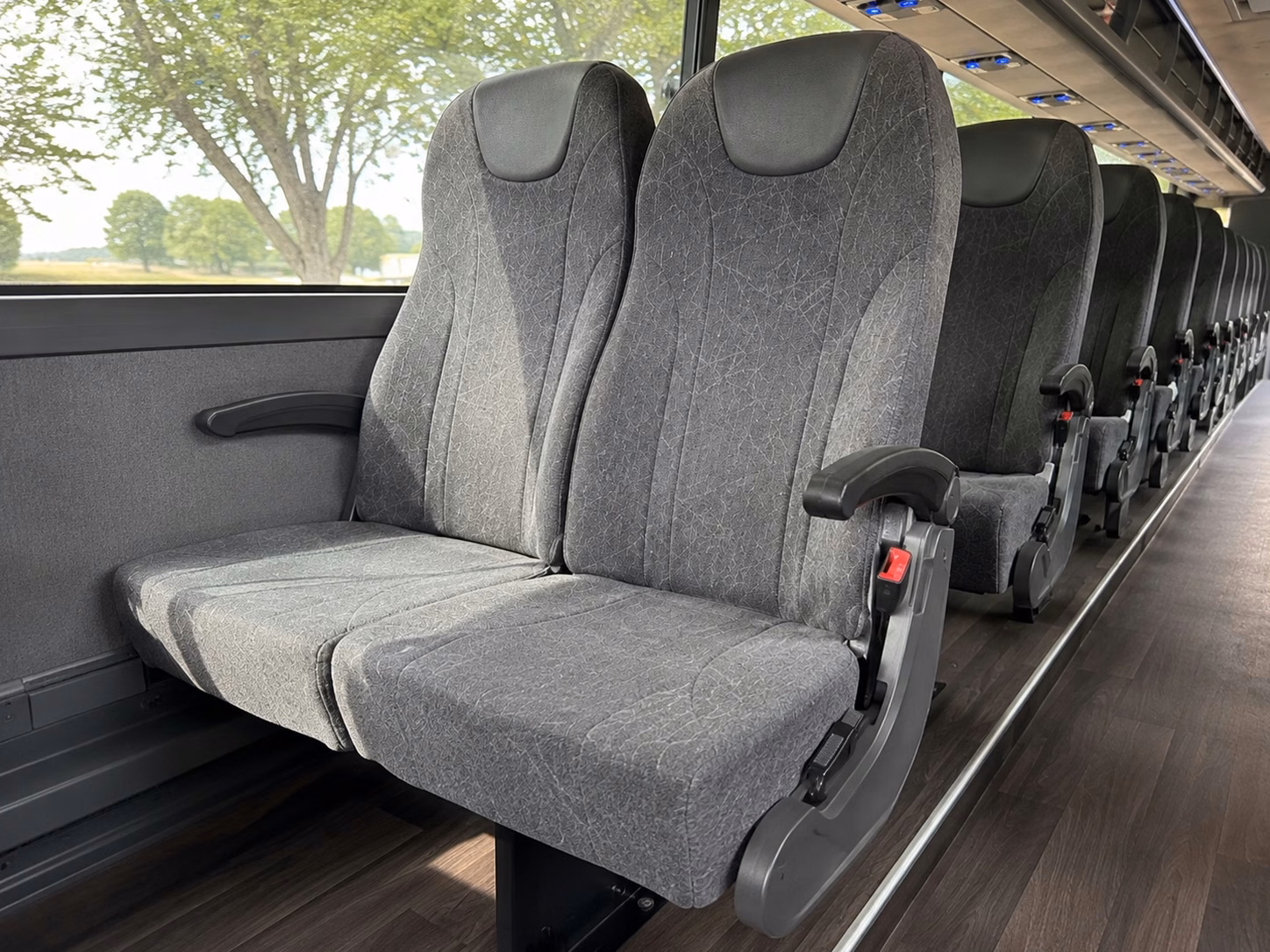 st clair shores charter bus rental inside